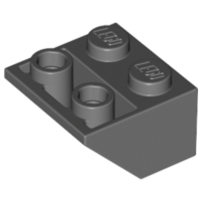 Dakpan, Omgekeerd 45° 2x2 Dark Bluish Gray